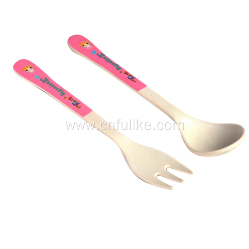 Cute Plastic Flatware Set for Kids